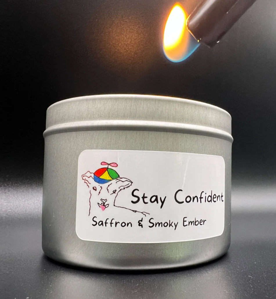 Stay Confident - Saffron & Smoky Ember