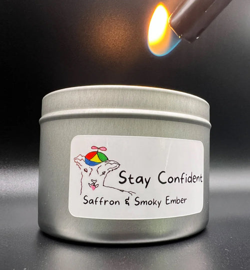 Stay Confident - Saffron & Smoky Ember